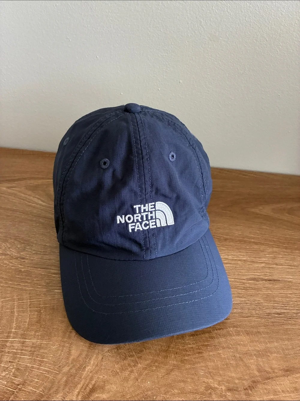 The North Face Youth Hat Navy Blue Logo Adjustable Baseball Cap Kids Junior